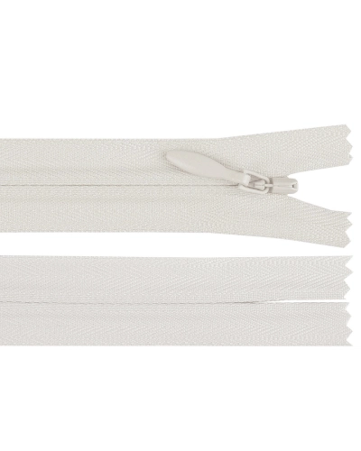 Špirálový zips skrytý YKK No 4 dĺžka 55 cm - 1 ks | Mimib