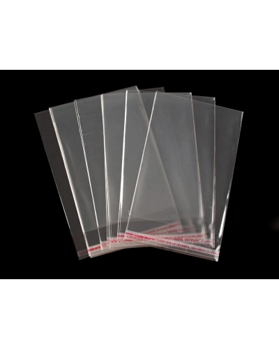 PP vrecko s lepiacou lištou 10x14 cm - 100 ks | Mimib