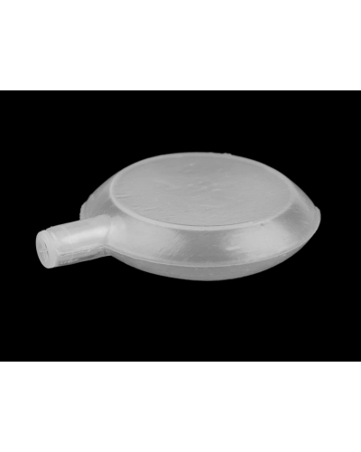 Pískatko do textilných výrobkov ploché Ø42 mm - 5 ks | Mimib