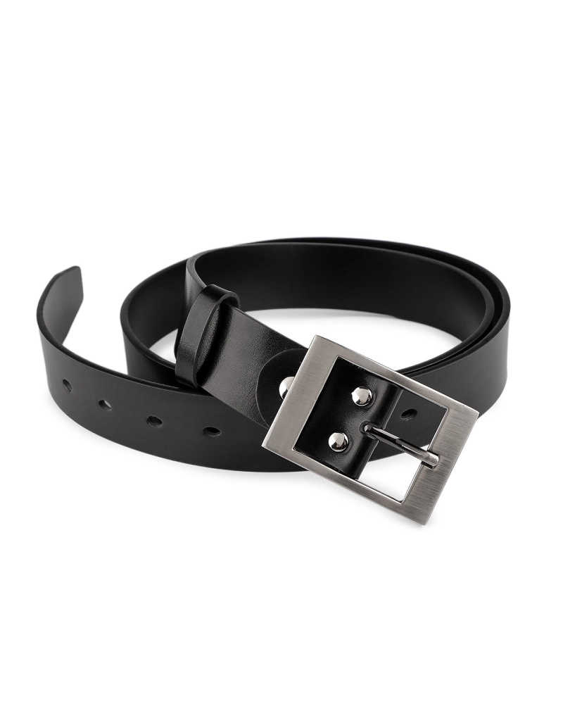 Pánsky kožený opasok šírka 3 cm z hovädzej kože hladký - 1 ks | Mimib