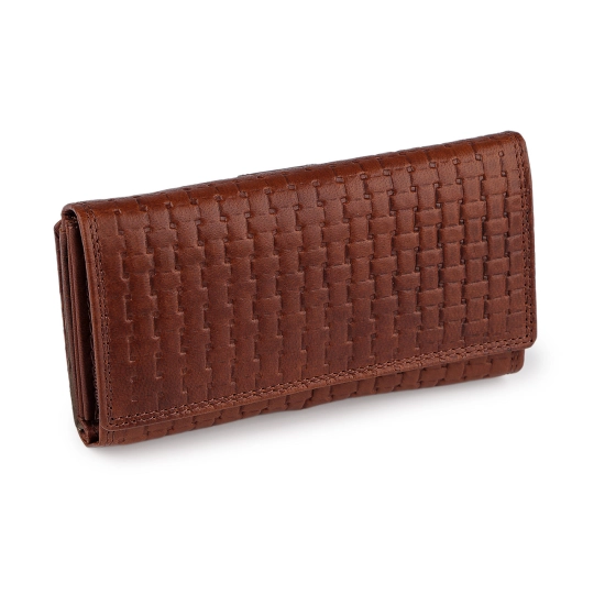 Dámska peňaženka kožená 9,5 x17 cm - 1 ks | Mimib