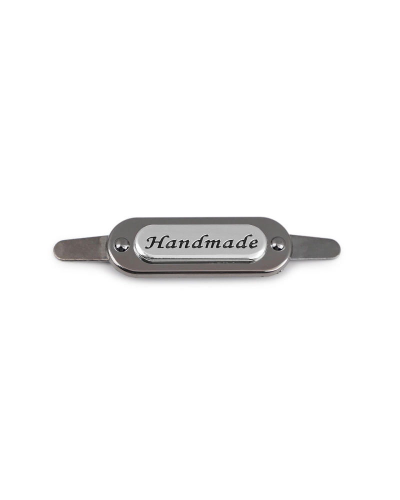 Kovový štítok / ceduľka Handmade - 1 ks | Mimib