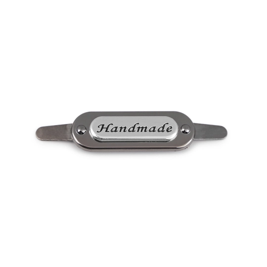 Kovový štítok / ceduľka Handmade - 1 ks | Mimib