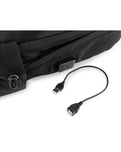 Cestovný batoh s USB portom 32x45 cm - 1 ks | Mimib