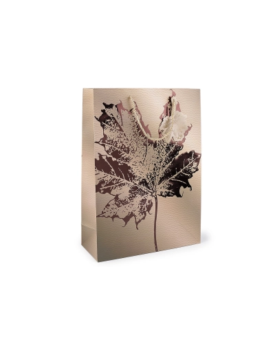 Darčeková taška listy veľká 30x41,5 cm - 1 ks | Mimib