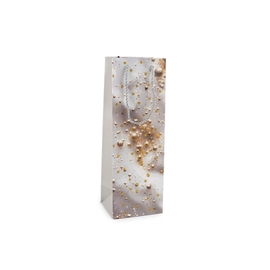Darčeková taška na fľašu 12x35 cm - 1 ks | Mimib