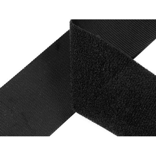 Nízkoprofilový suchý zips háčik + plyš šírka 10 cm jemný - 1 m | Mimib