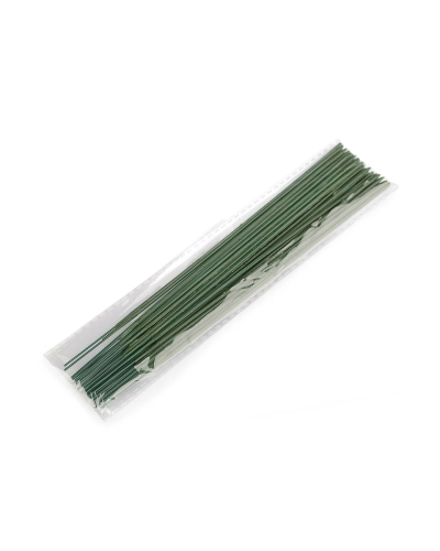Floristická plastová stonka / drôt dĺžka 21 cm - 30 ks | Mimib
