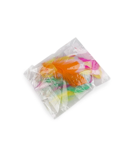 Husacie perie mix dĺžka 8-13 cm - 1 sáčok | Mimib