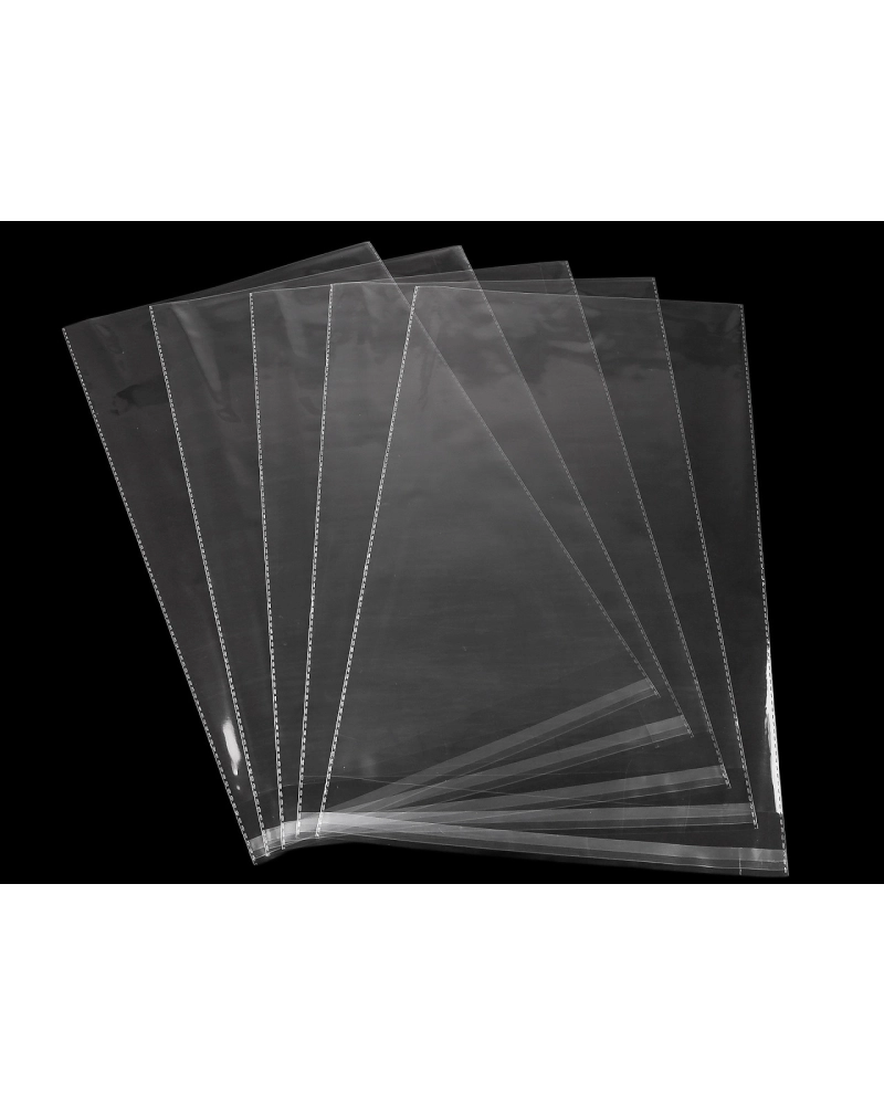 PP vrecká s lepiacou klopou 26,5x44 cm - 200 ks | Mimib