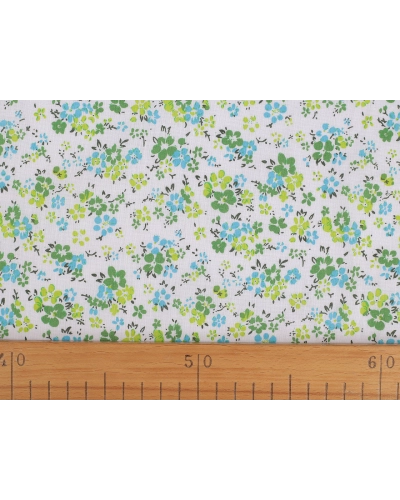Bavlnená látka / plátno kvetinky - 1 m | Mimib