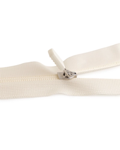 Špirálový zips skrytý deliteľný No 3 dĺžka 45 cm - 1 ks | Mimib
