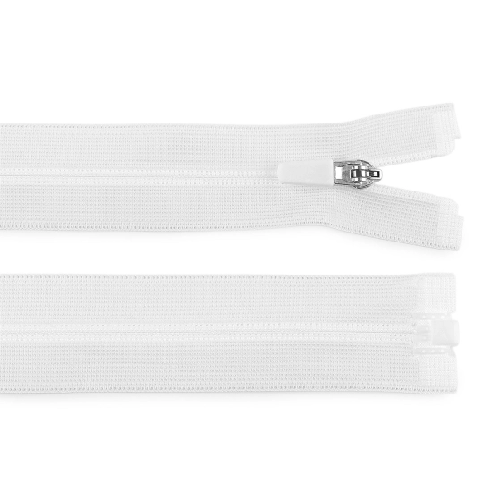 Špirálový zips skrytý deliteľný No 3 dĺžka 45 cm - 1 ks | Mimib