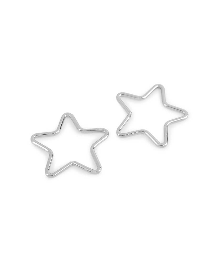 Kovová hviezda Ø5 cm - 2 ks | Mimib