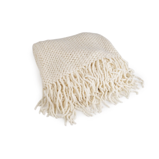 Deka / prehoz so strapcami 130x170 cm - 1 ks | Mimib