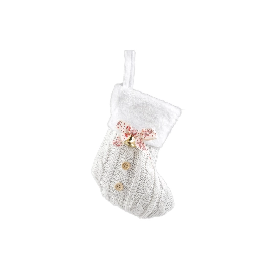 Mikulášska / vianočná pančucha mini 15x19 cm - 1 ks | Mimib