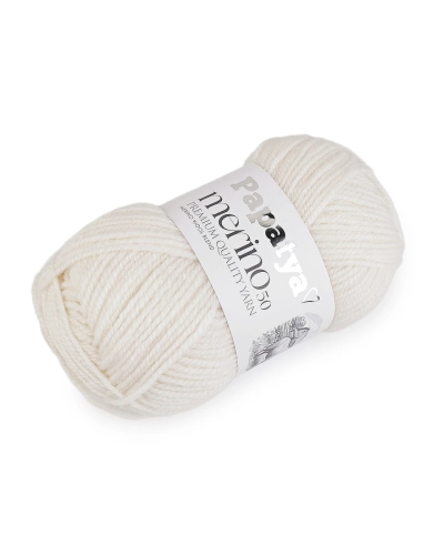 Pletacia priadza Papatya Merino 100 g - 1 ks | Mimib