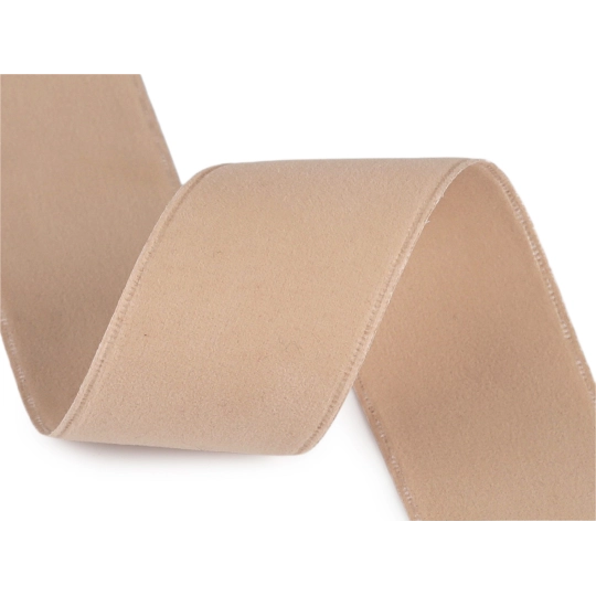 Zamatová stuha velvet obojstranná šírka 40 mm - 1 m | Mimib