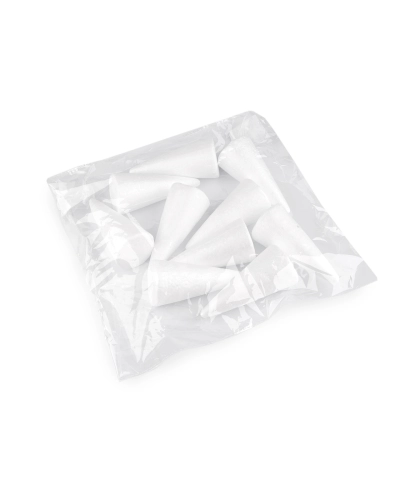 Kužeľ 5x11 cm polystyrén na výrobu anjelov a stromčekov - 10 ks | Mimib
