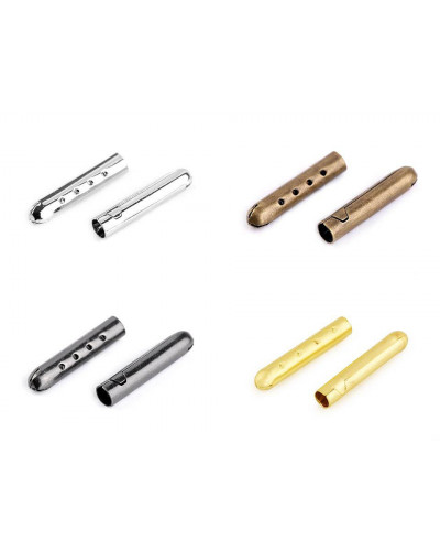 Terminație metalică pentru șnur, 4,5x22 mm | Mimib