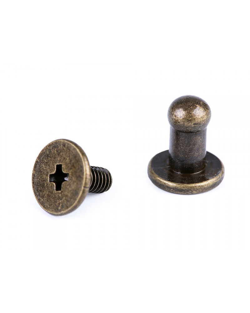 Butoni cu șurub pentru pielarie, Ø4 mm | Mimib Butoni cu șurub pentru pielarie, Ø4 mm | Mimib