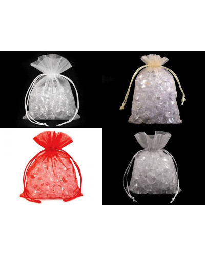 Săculeț organza pentru cadouri, 13x18 cm | Mimib