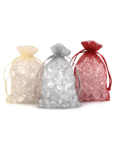 Săculeț organza pentru cadouri, 10x15 cm | Mimib