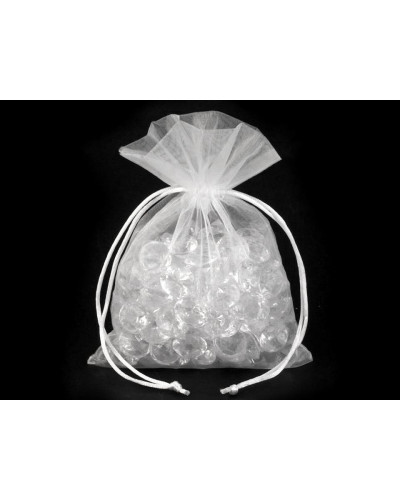 Săculeț organza pentru cadouri, 13x18 cm | Mimib