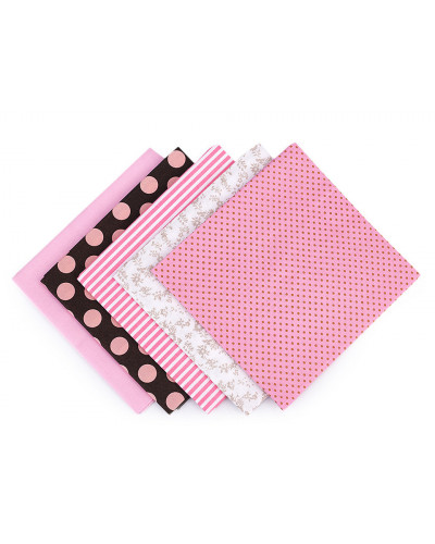 Set materiale textile pentru patchwork, 48x50 cm | Mimib