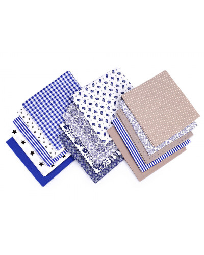 Set materiale textile pentru patchwork, 48x50 cm | Mimib