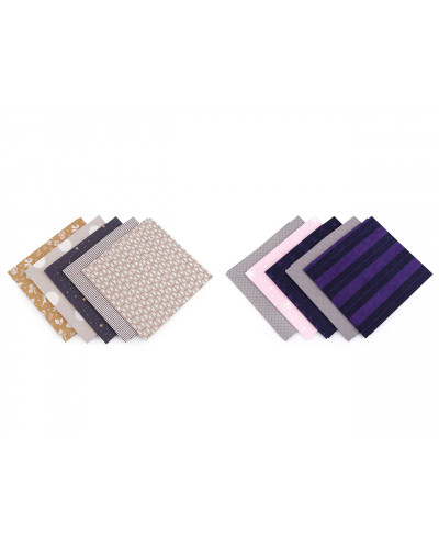 Set materiale textile pentru patchwork, 48x50 cm | Mimib