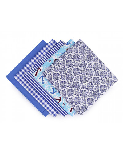 Set materiale textile pentru patchwork, 48x50 cm | Mimib