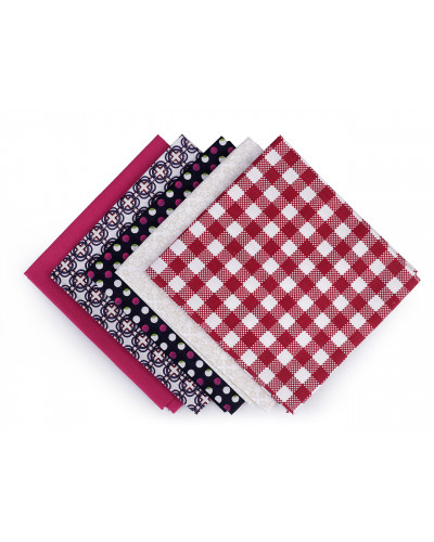 Set materiale textile pentru patchwork, 48x50 cm | Mimib