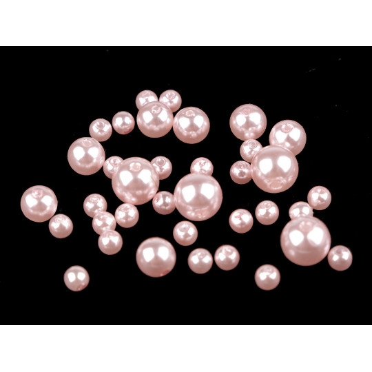 Perle plastic Glance, mix dimensiuni | Mimib