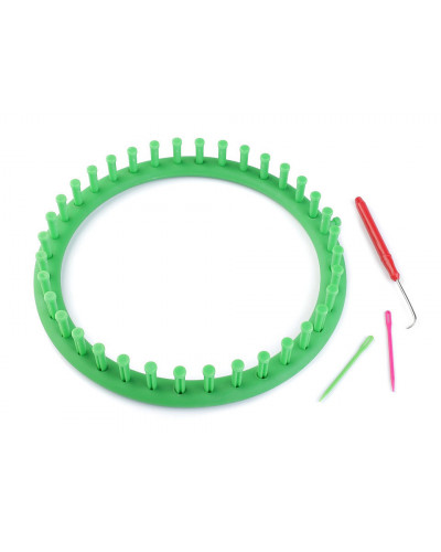 Gherghef pentru tricotat circular, set 4 piese, Ø24 cm | Mimib