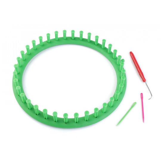 Gherghef pentru tricotat circular, set 4 piese, Ø24 cm | Mimib