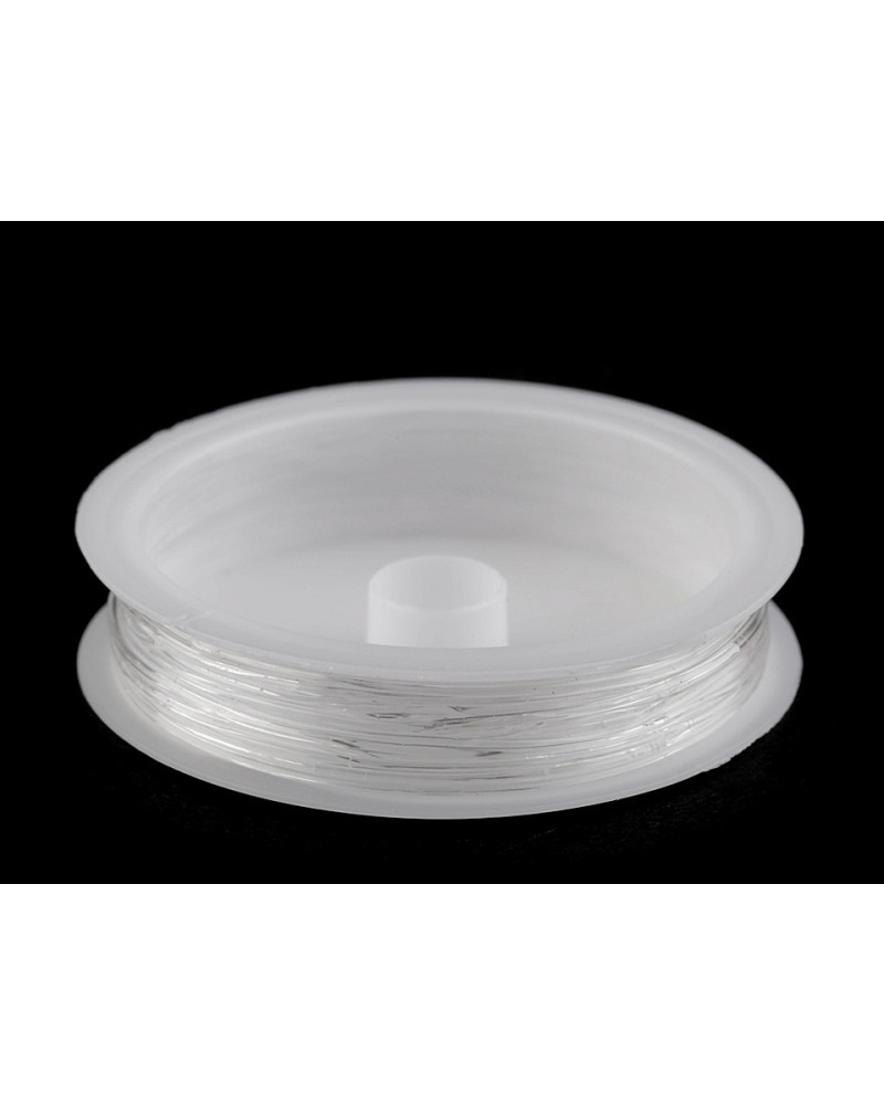 Fir elastic routnd transparent, Ø1 mm | Mimib