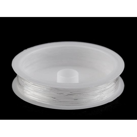 Fir elastic routnd transparent, Ø1 mm | Mimib