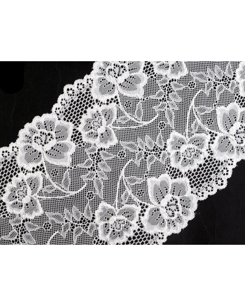 Dantelă elastică, lățime 18,5 cm | Mimib Dantelă elastică, lățime 18,5 cm | Mimib