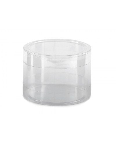 Cutie din plastic transparent cu capac | Mimib