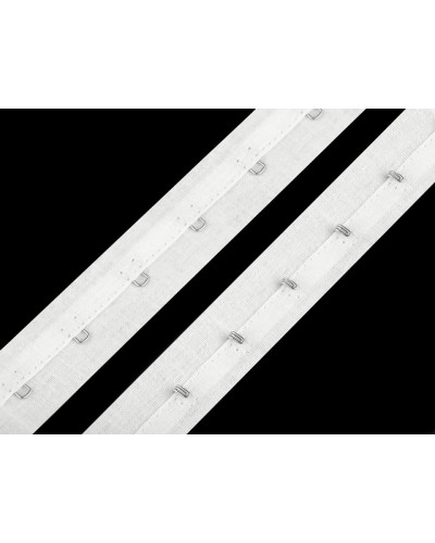 Bandă cu copci pentru confecții textile / corset, lățime 25 mm | Mimib