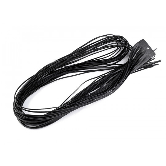 Șnur din piele naturală, lățime 2 mm, lungime 120 cm | Mimib