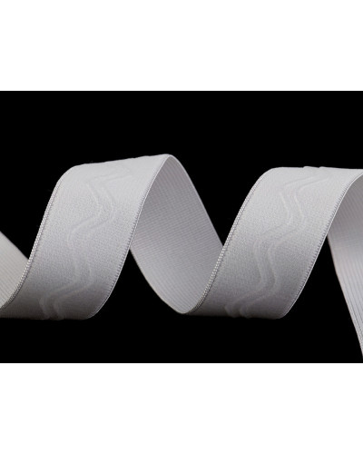 Elastic decorativ cu bandă siliconică, lățime 30 mm | Mimib