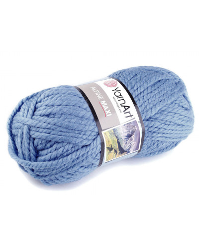 Fir de tricotat Alpine maxi, 250 g | Mimib