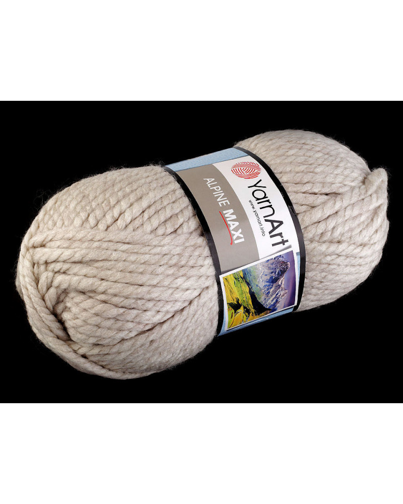 Fir de tricotat Alpine maxi, 250 g | Mimib