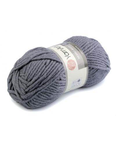 Fir de tricotat Merino bulky, 100 g | Mimib