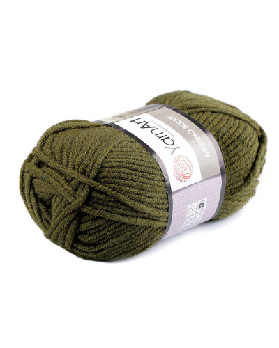 Fir de tricotat Merino bulky, 100 g | Mimib