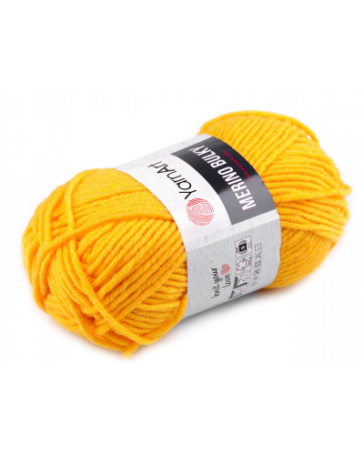 Fir de tricotat Merino bulky, 100 g | Mimib