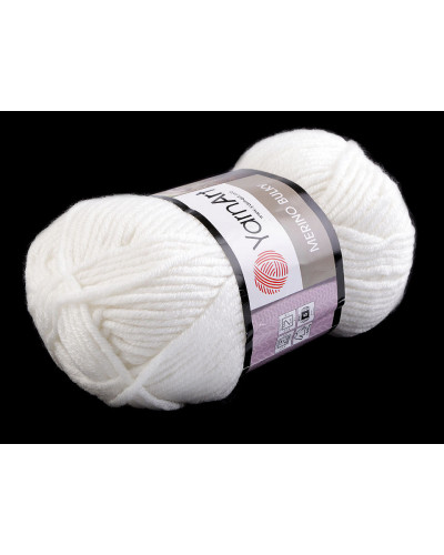 Fir de tricotat Merino bulky, 100 g | Mimib