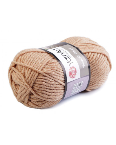 Fir de tricotat Merino bulky, 100 g | Mimib